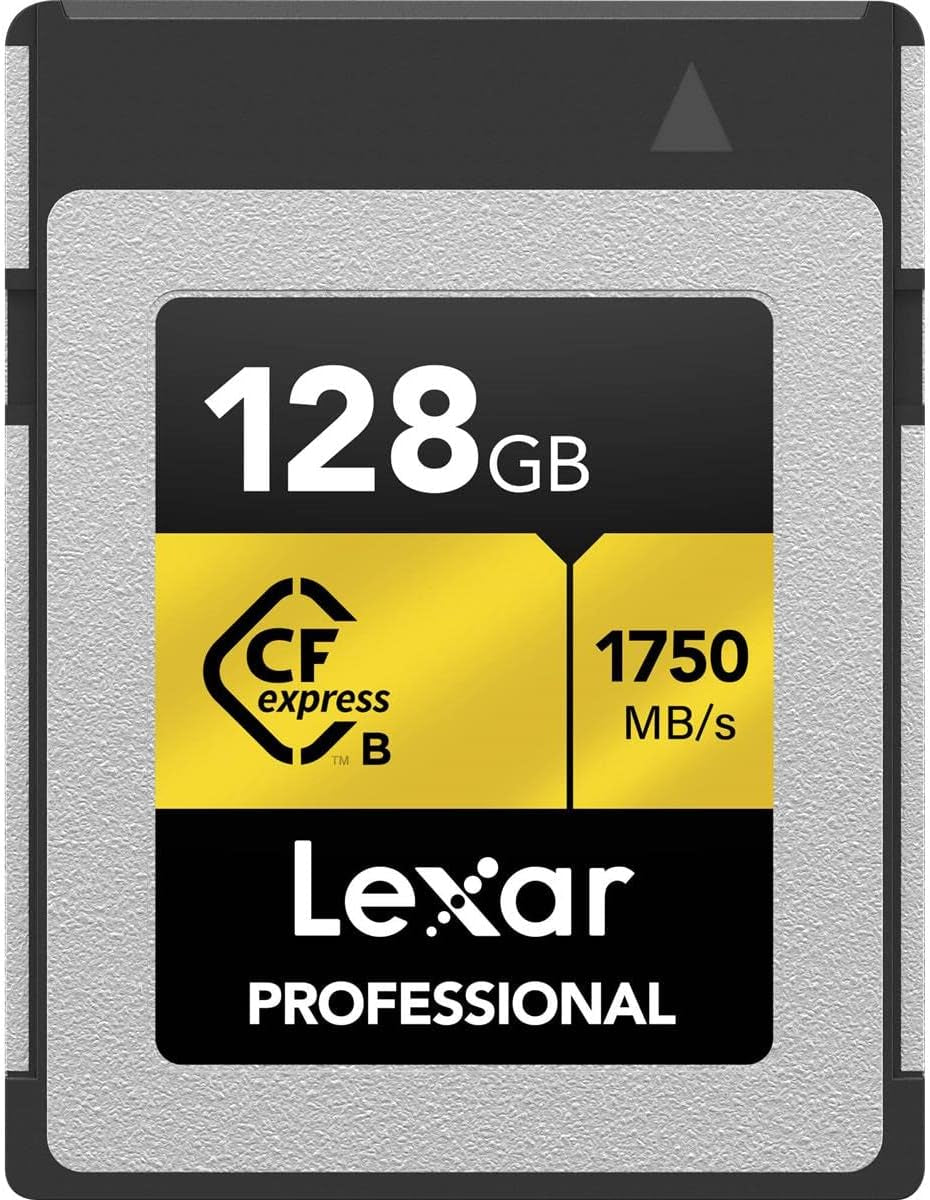 Professional Cfexpress 128GB Type-B Card (LCFX10-128CRBNA)