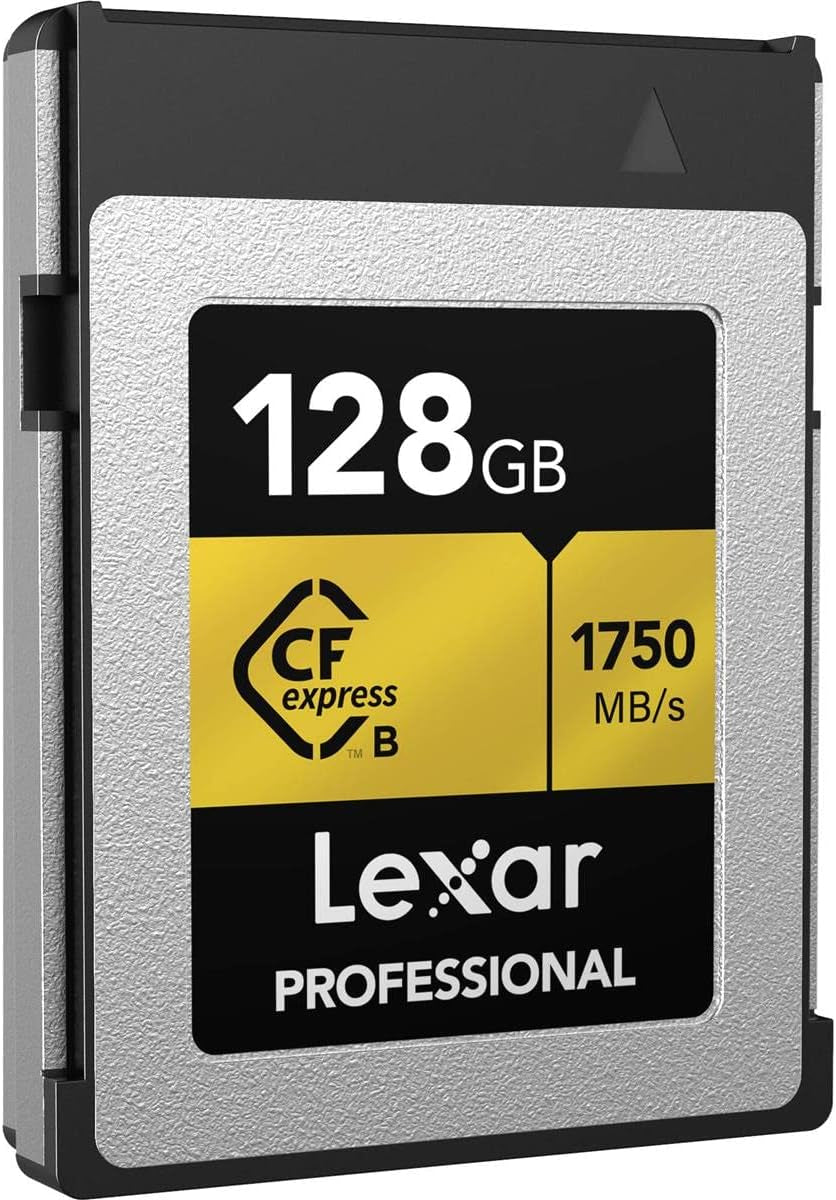 Professional Cfexpress 128GB Type-B Card (LCFX10-128CRBNA)