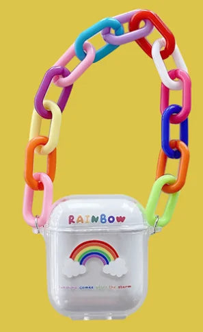 Rainbow Acrylic Bracelet Case for Airpods