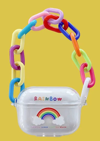 Rainbow Acrylic Bracelet Case for Airpods