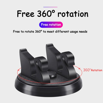 New 360 Degree Rotate Car Phone Holder Dashboard Bracket Smart Phone Support Rotatable Simple Car GPS Bracket Car Accessories