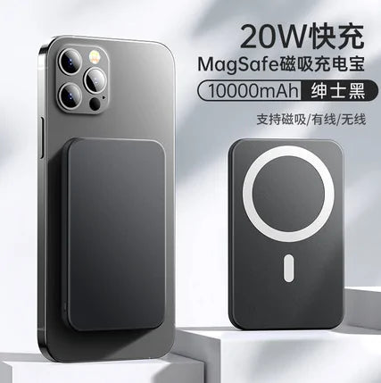 Magnetic Fast Wireless  Power Bank For iPhone