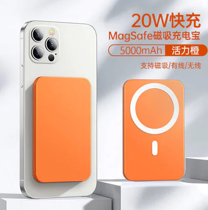 Magnetic Fast Wireless  Power Bank For iPhone