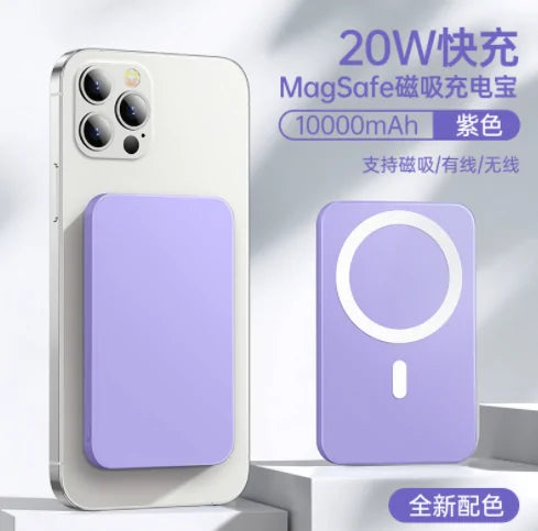 Magnetic Fast Wireless  Power Bank For iPhone